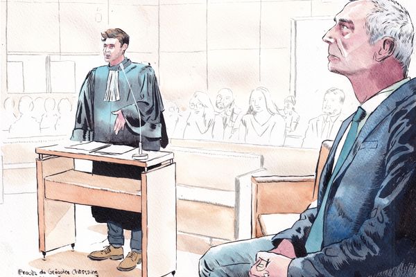 Louis Cailliez Chassaing dessin avocat